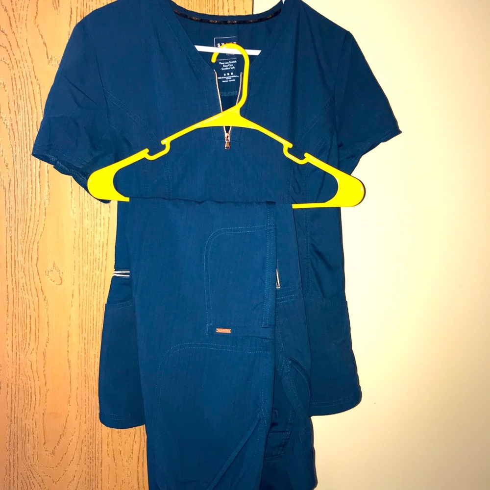 Cherokee Statement Scrubs (Caribbean Blue)